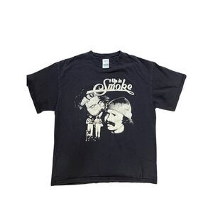 Vintage Cheech & Chong Up In Smoke Black T-Shirt L USA Delta Pro Weight 90’s Y2K